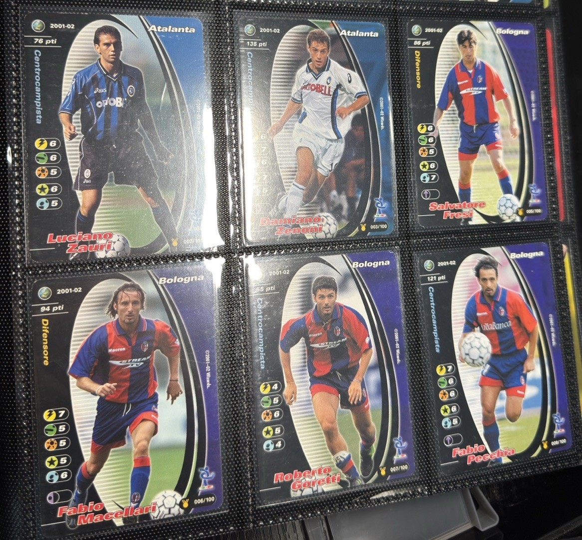 Football Champions 2001-02 WOTC - SERIE A - Calciomercato 69 Cards (No Foil)