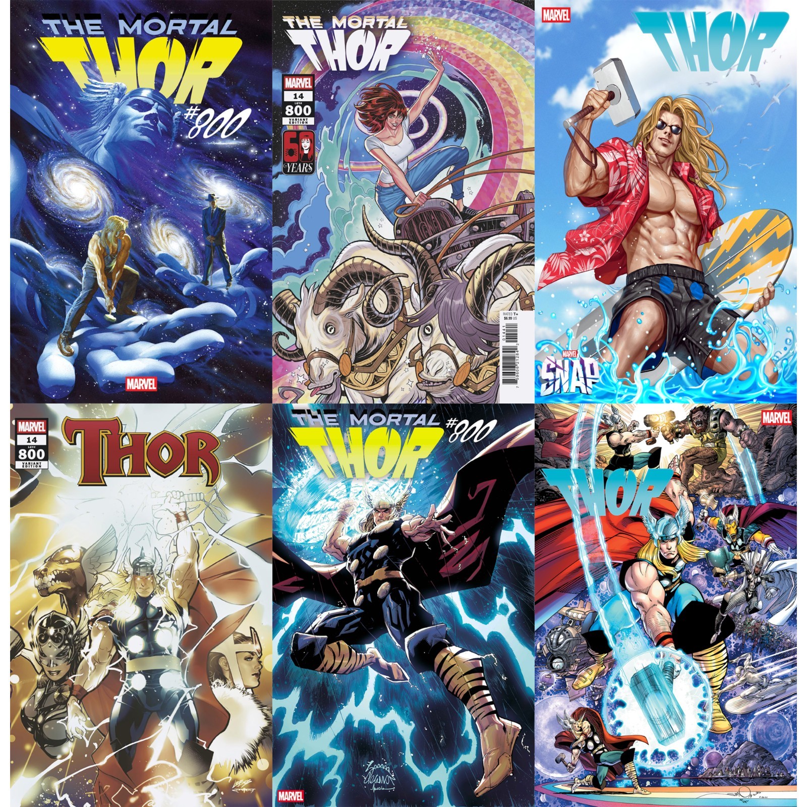 Thor (2026) #1 Marvel Comics COVER SELECT