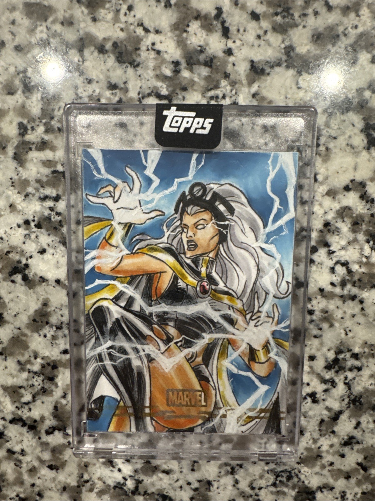 2026 Topps Marvel Mint Storm 1/1 Sketch by Ronel Gravo 2026 Topps Marvel Mint Storm 1/1 Sketch by Ronel Gravo