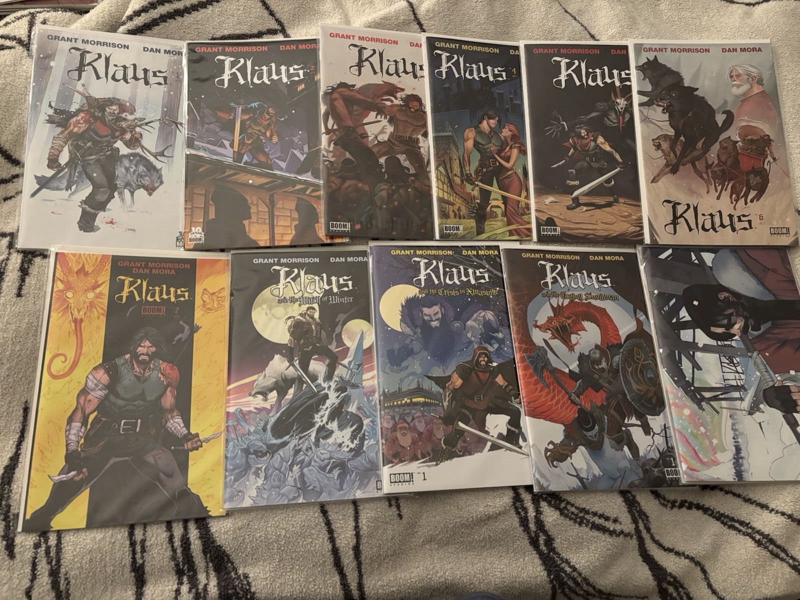 Klaus #1-7 Complete Set (2015-2016) BOOM Studios