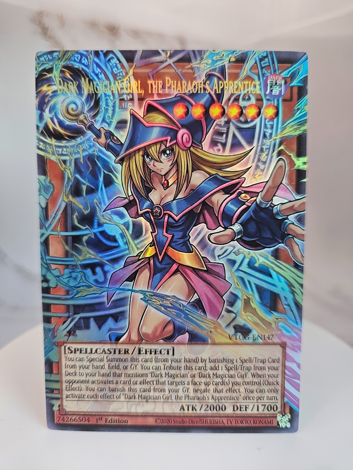 Dark Magician Girl the Pharaoh's Apprentice - Overframe Ultra Rare (Servant)