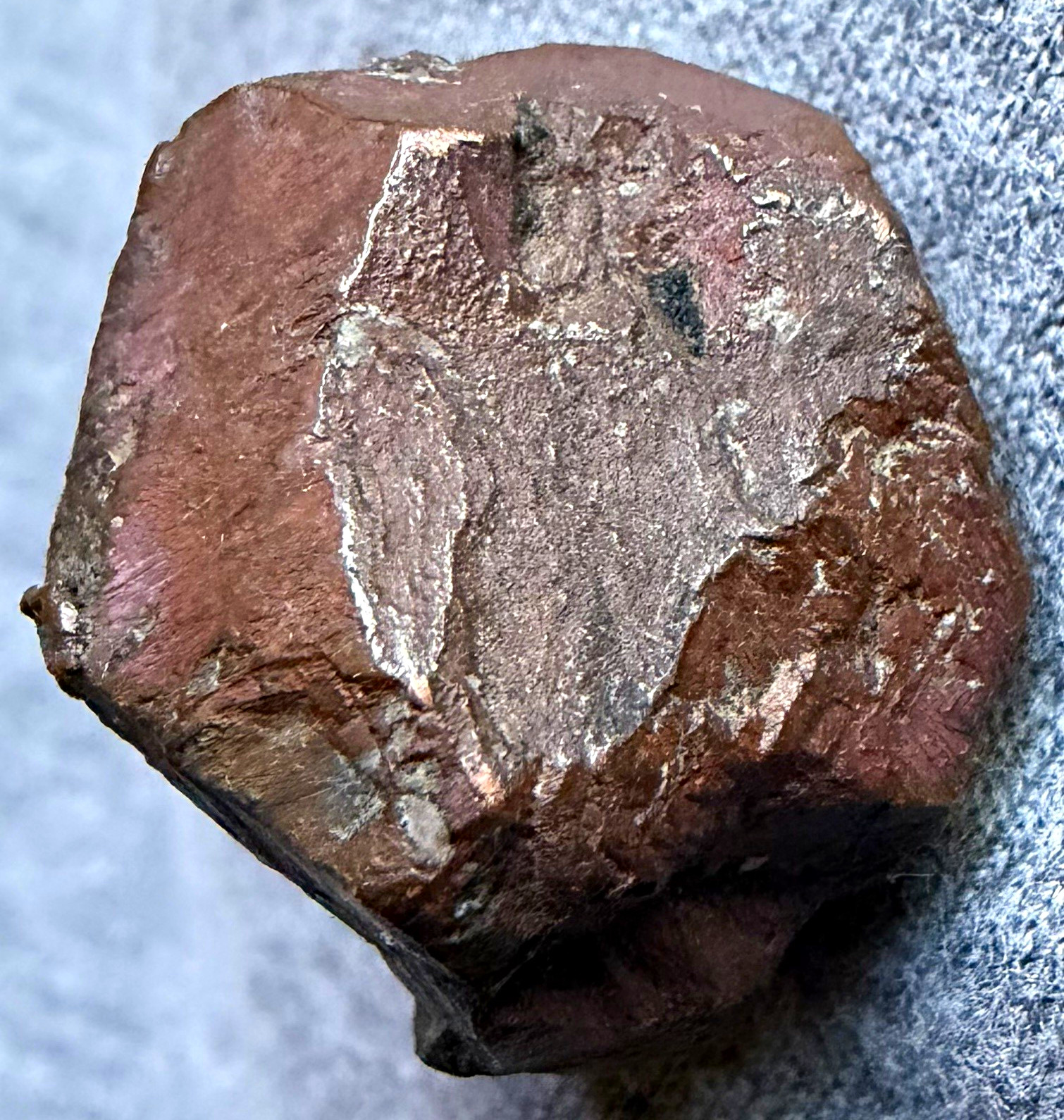 Nice Blocky Copper Crystal from Point Prospect in Keweenaw, Michigan 0.9oz