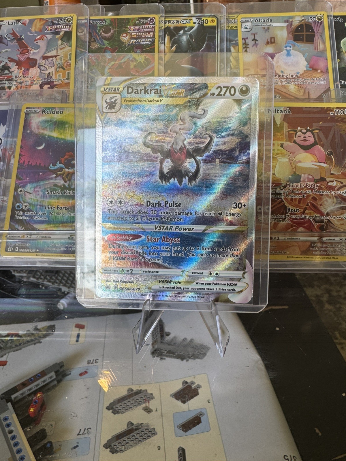 Pokémon TCG Darkrai VSTAR Full Art Holo GG50/GG70 Crown Zenith GG 2023