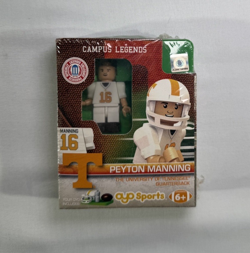 Peyton Manning Oyo Sports Campus Ledgends Mini-Figure Tennessee Vols