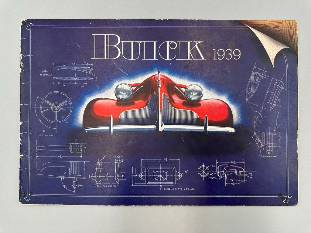 1939 BUICK Automobile Car ADVERTISING Brochure VINTAGE 32 pages