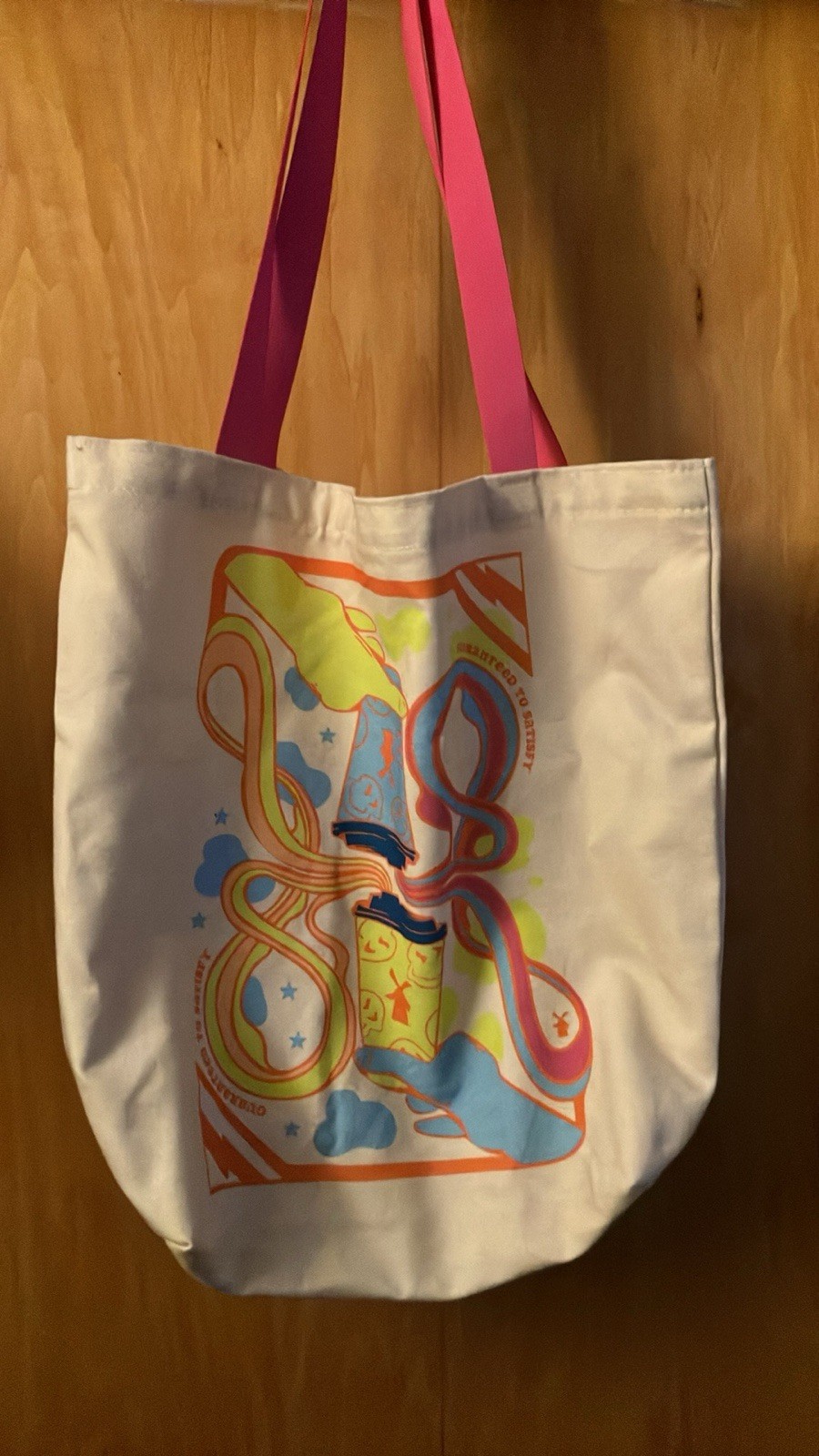 Dutch Bros Limited Edition Tote Bag -Orange Handle- 
