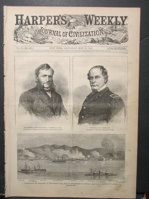 Genuine Journal, Harper\'s Weekly, No. 490, May 19, 1866