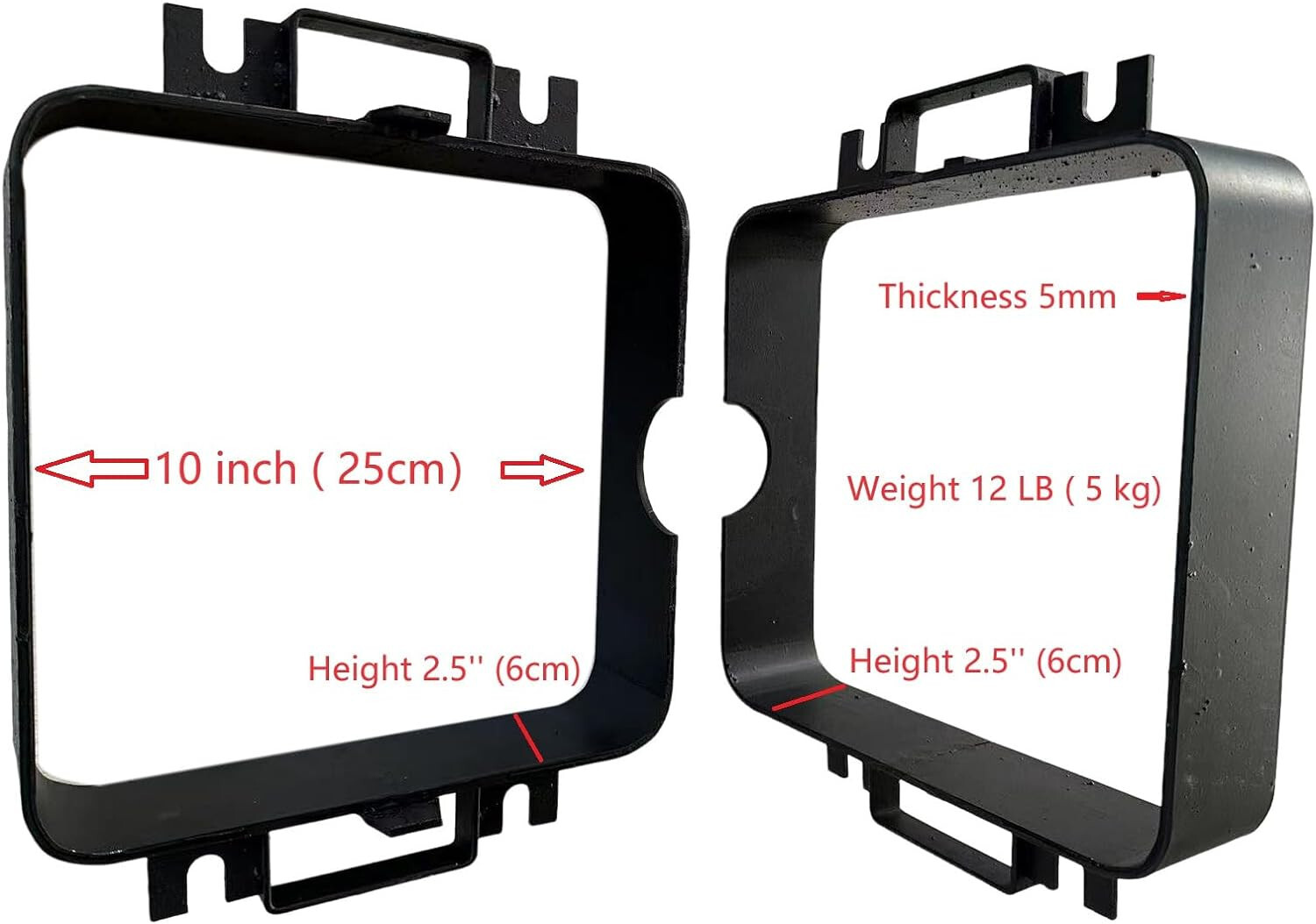 Sand Casting Flask Mold Frame 2 Pieces Large Size (10
