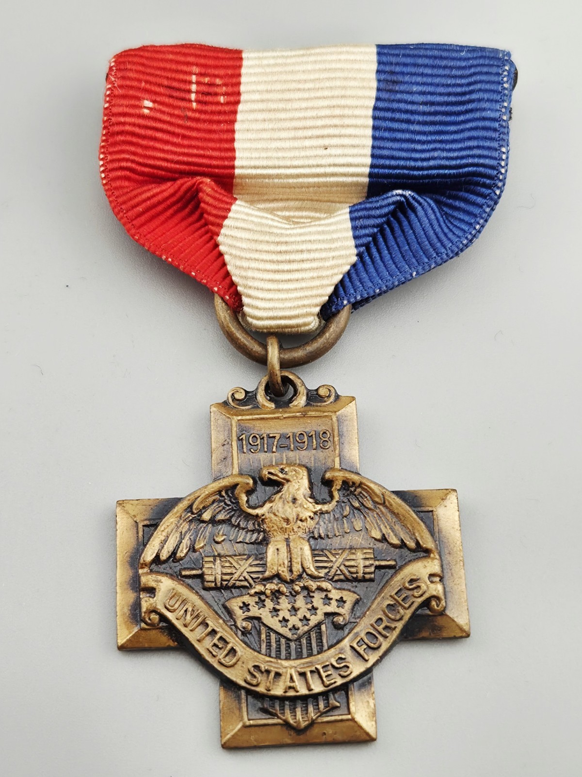 Rare WWI Milton Pennsylvania United States Forces Service Medal 1917-1918