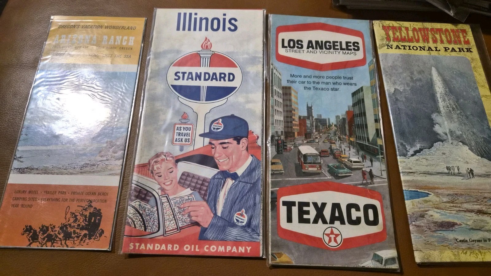 VIntage Texaco Gas Los Angeles Street Plus Others 