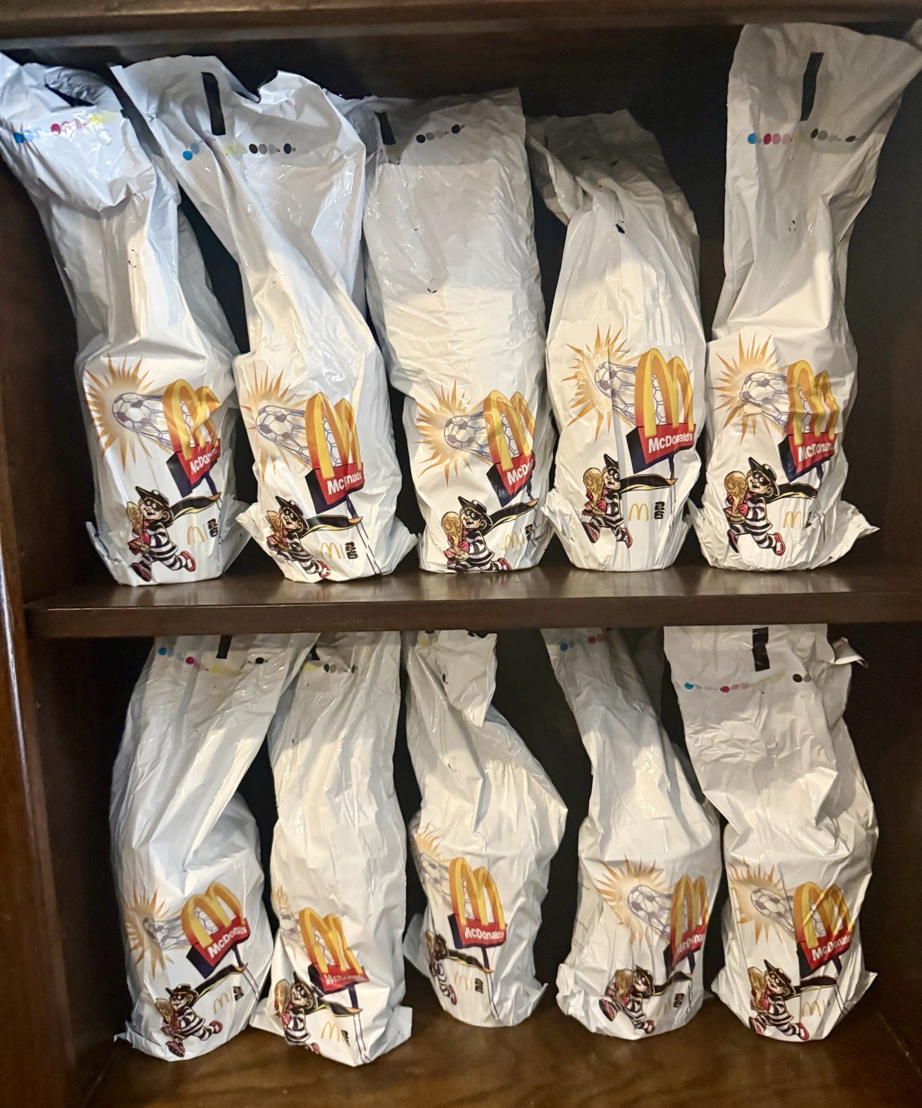 MCDONALDS 2026 FIFA WORLD CUP Adult Meal Mystery - Lot Of 20 Cups (UNOPENED) MNT