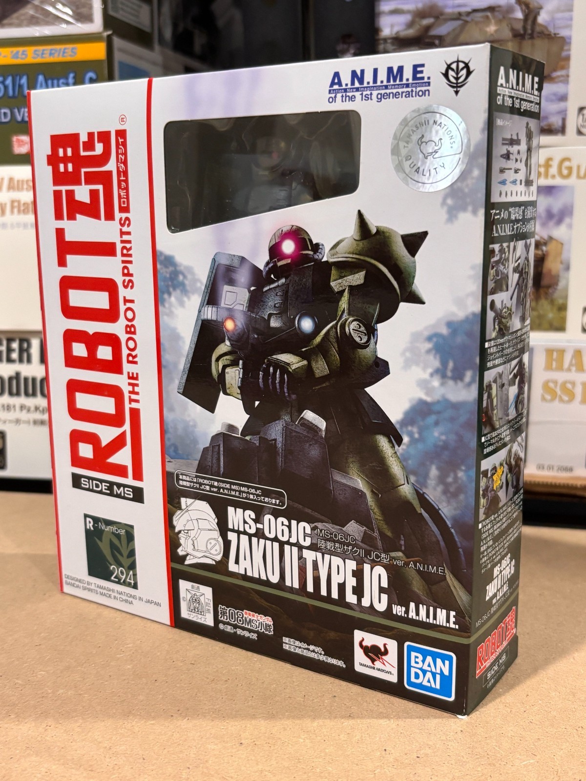 Bandai Robot Spirits Side MS MS-06JC Ground Type Zaku II Type JC Ver. A.N.I.M.E.