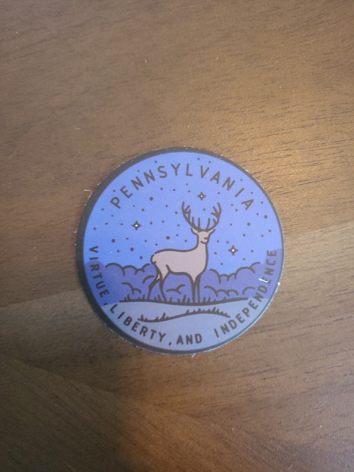 Pennsylvania State Motto Sticker Decal