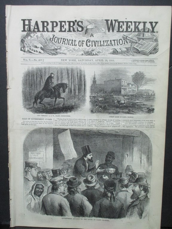 Genuine Journal, Harper\'s Weekly, No. 487, April 28, 1866