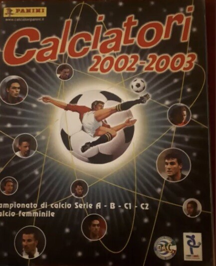 MANCOLISTA PANINI STICKERS 96-97-98-99-00 01 02 03 04 05 06 07 08 09 ENTER