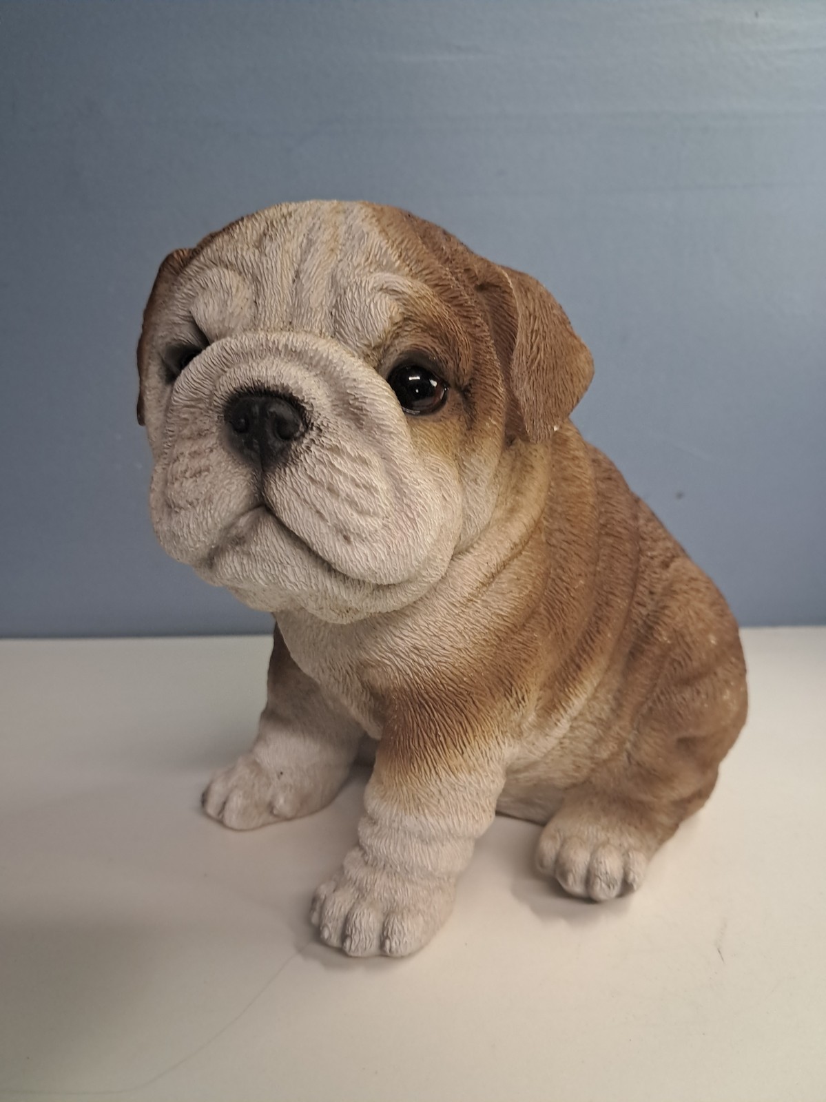 Vtg Resin Bulldog Figure From Hobby Lobby