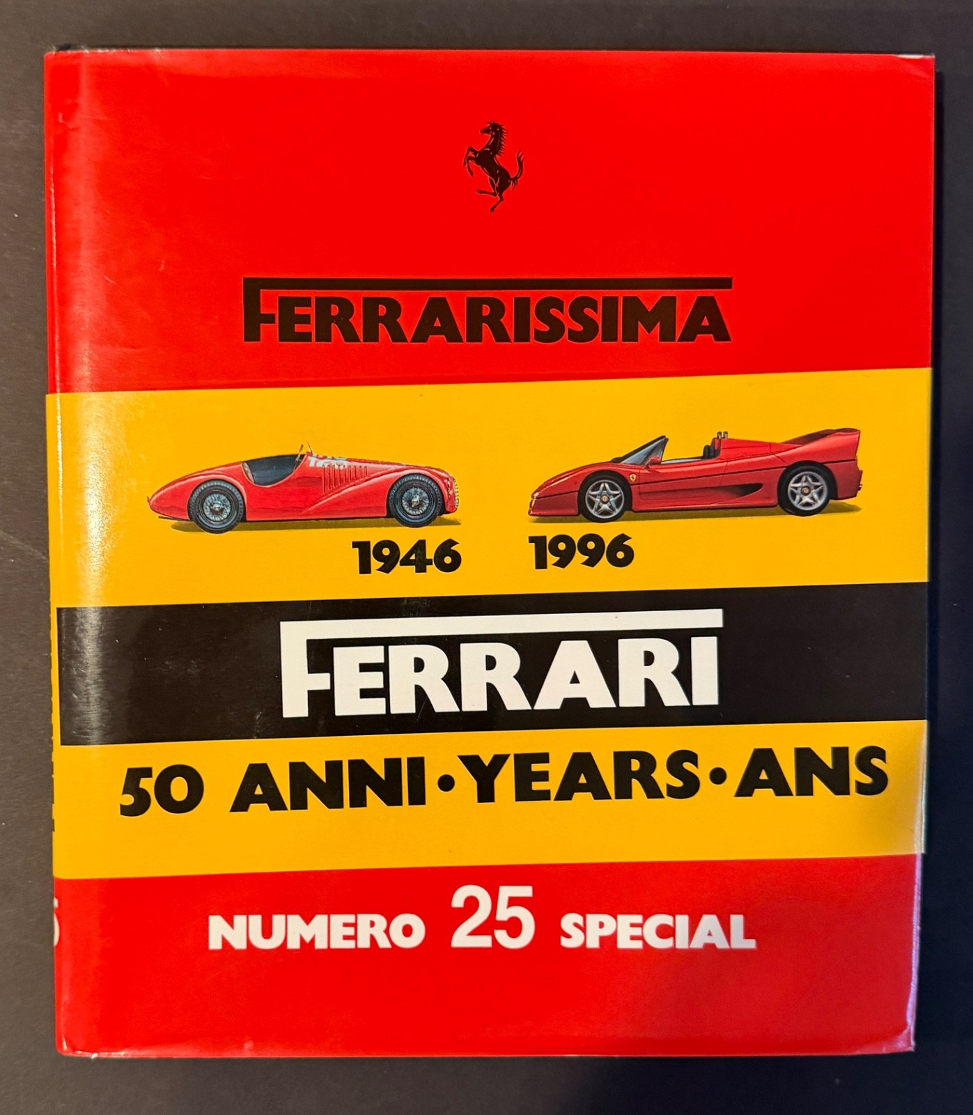 RARE Ferrari Ferrarissima Book #25 Final Issue of Original Series 1995 Ex Cond.
