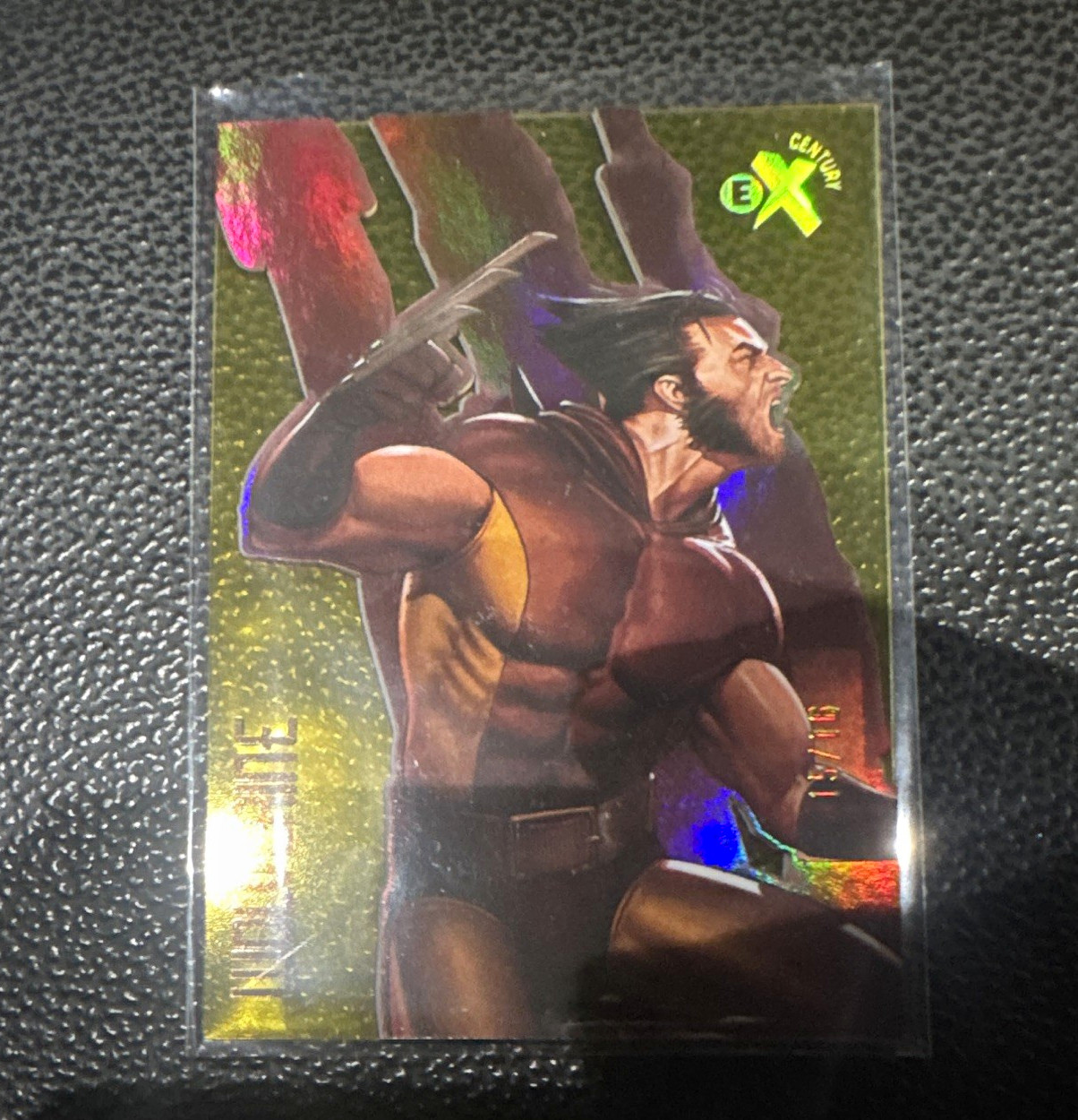 2024 Fleer Ultra Wolverine eX Century Essential Credentials Future /16 EX85 RARE