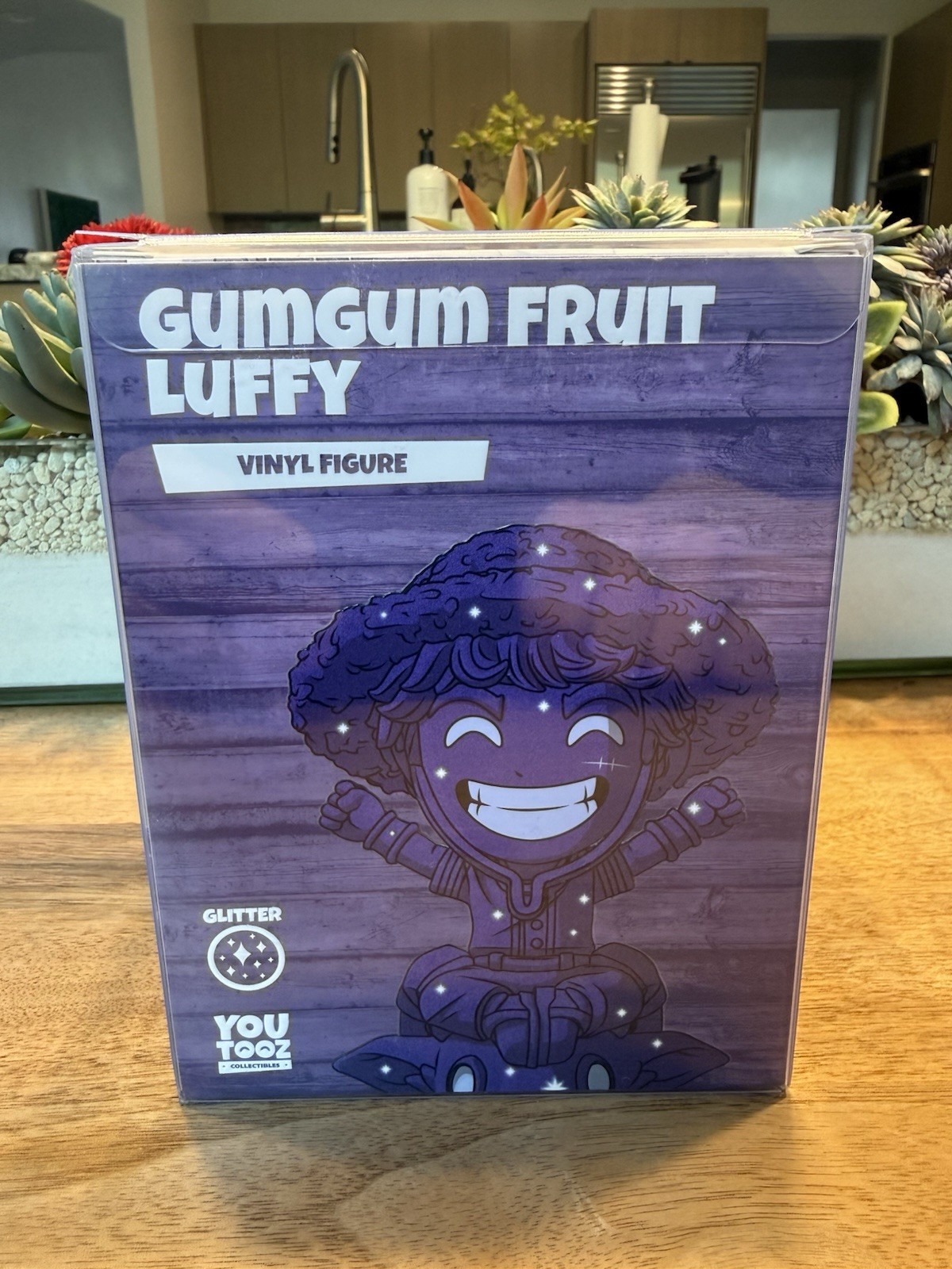 Youtooz One Piece GumGum Fruit Luffy Glitter - ITSUGAR EXCLUSIVE #15 w/protector