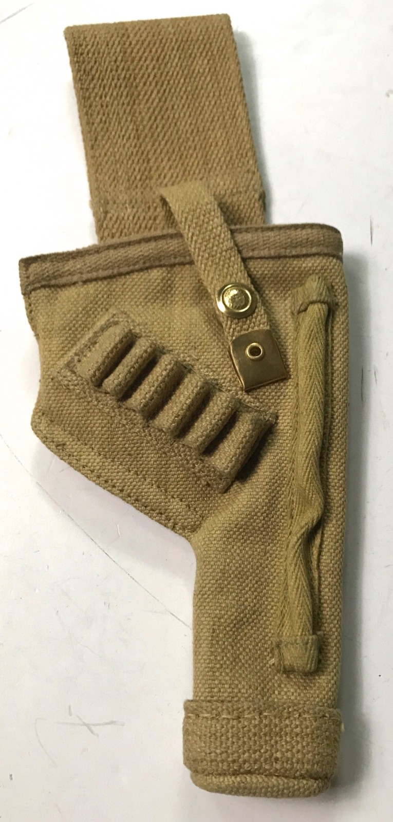 WWII BRITISH ARMY WEBLEY MK IV .38 SERVICE PISTOL  WEB BELT HOLSTER