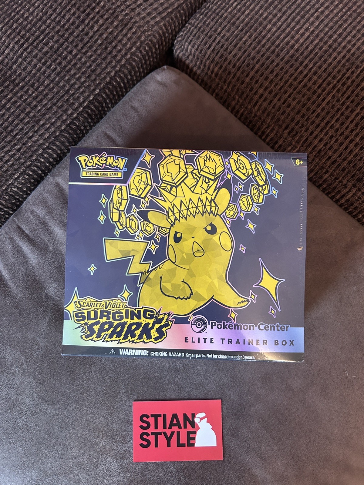 Pokemon Center Surging Sparks Elite Trainer Box ETB Brand New & Factory Sealed