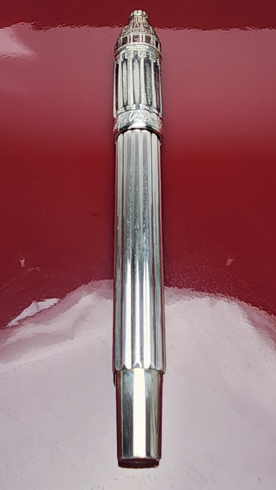 Rare Ferrari da Varese LE Romea Diamond Fountain Pen 18K Medium Nib NOS