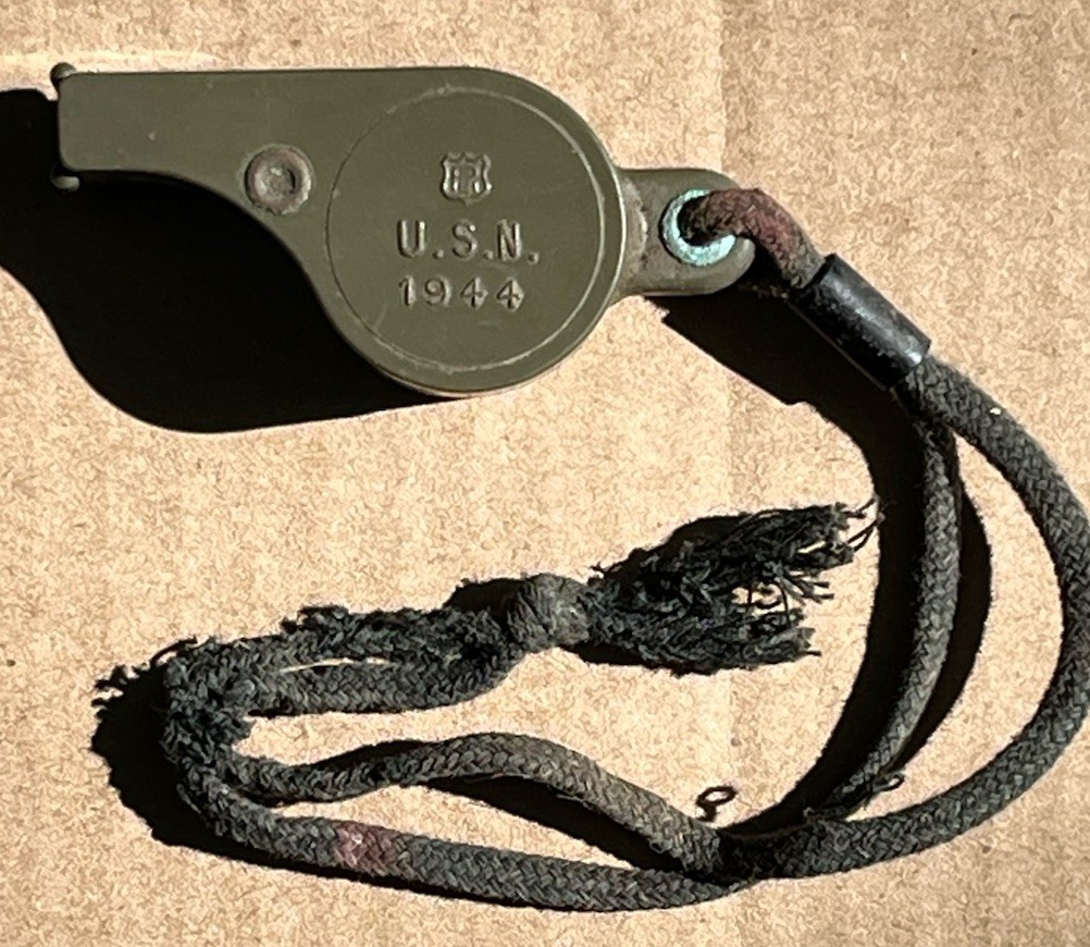 1944 us navy plastic whistle