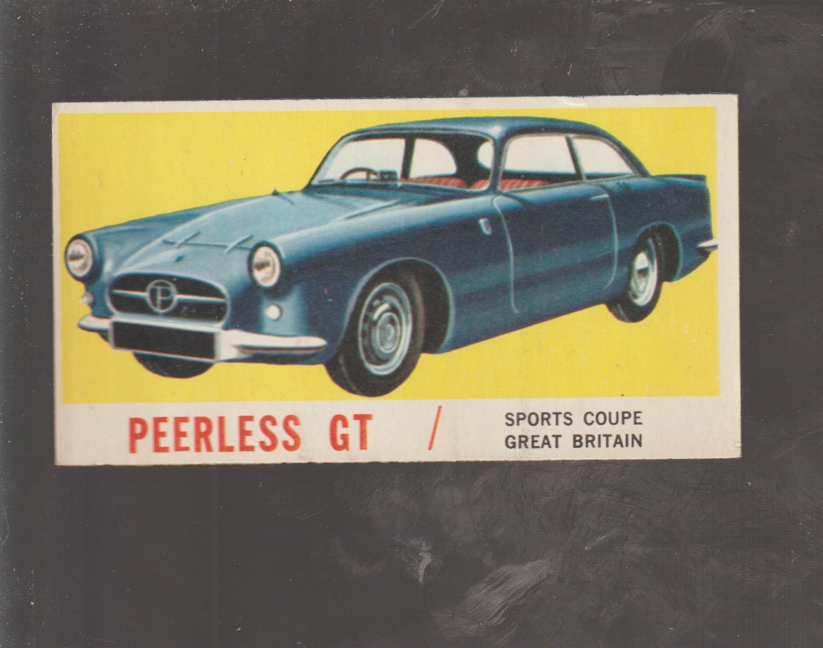 1961 TOPPS SPORTS CARS #21 PEERLESS GT EX
