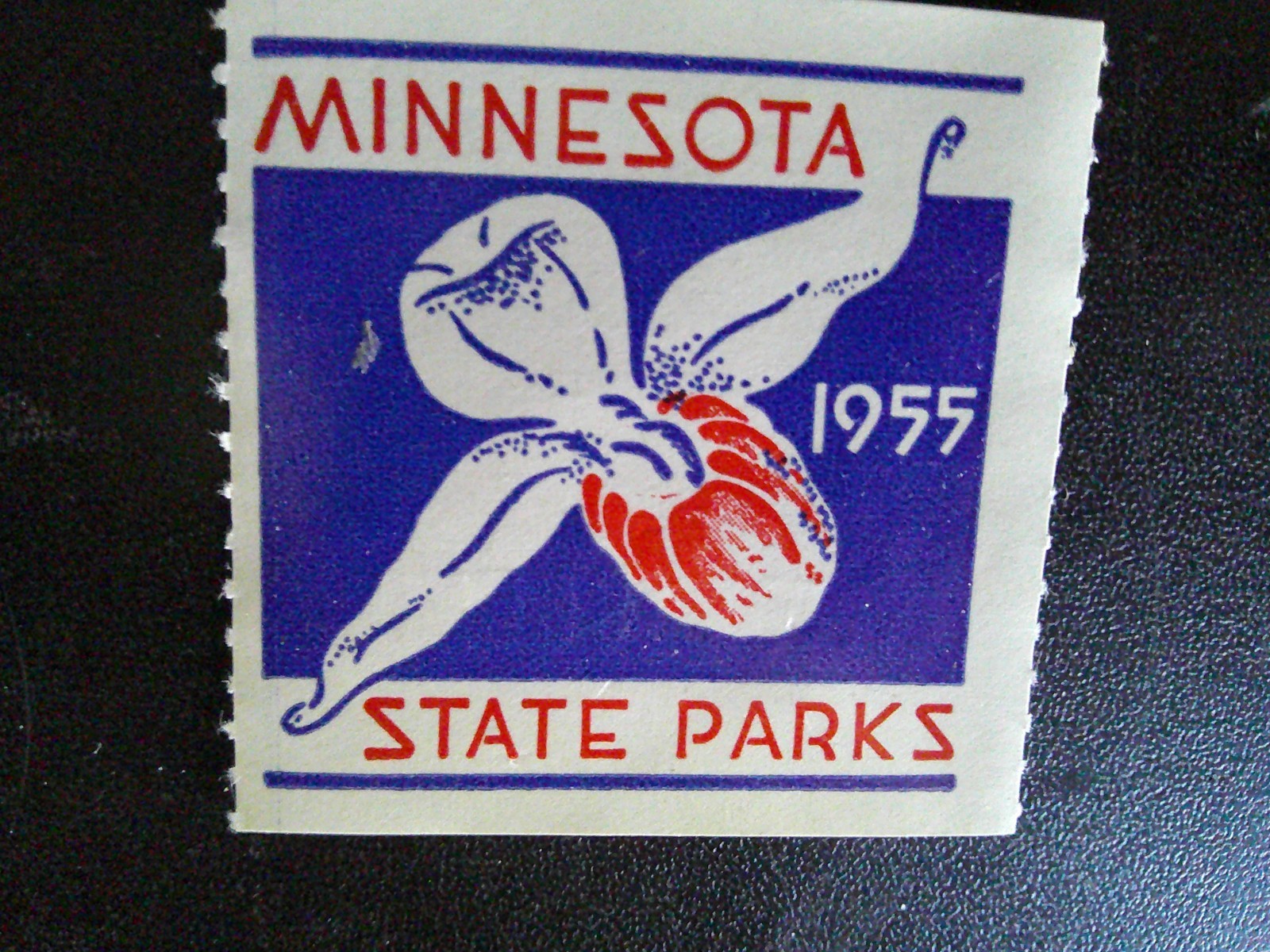 1955 VINTAGE *MINNESOTA STATE PARKS* ORIGINAL LABEL