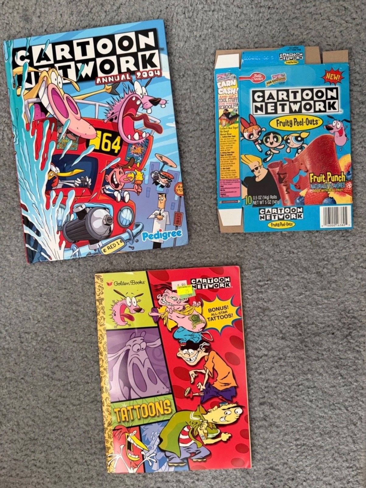 Cartoon Network Super Rare Items Lot 