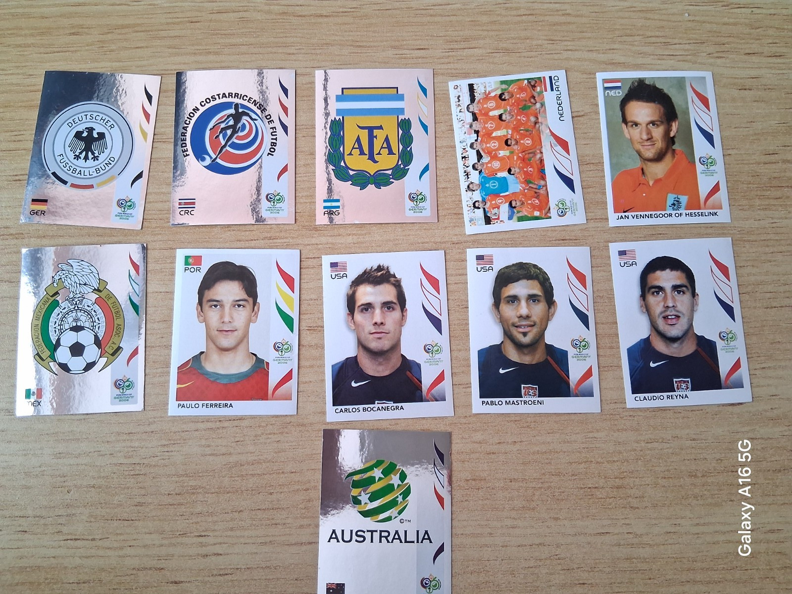 2006 World Cup Germany Figures Lot-Mancolista 11 Piece (Miscellaneous) - Panini