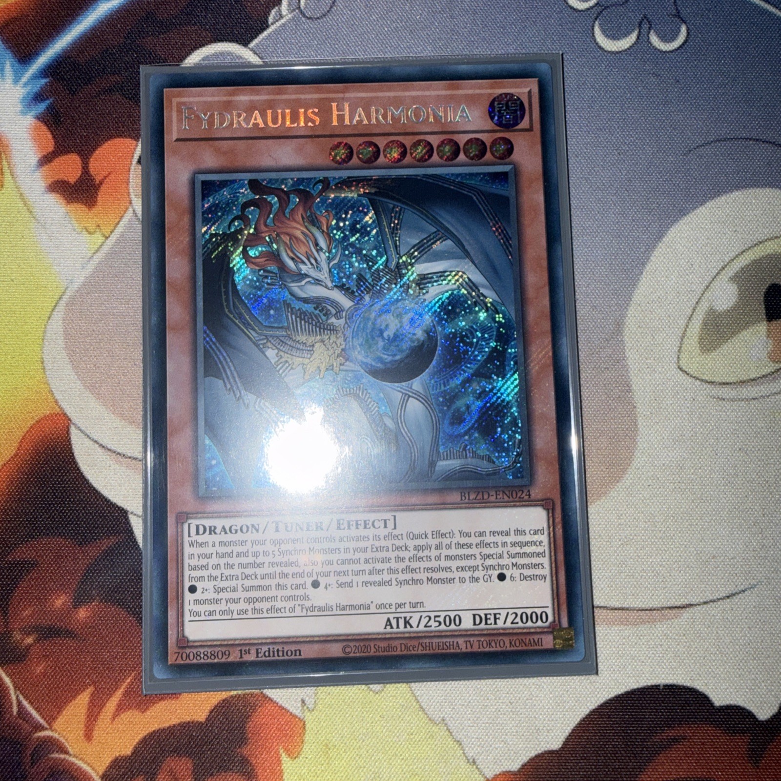 Fydraulis Harmonia (BLZD-EN024) NM Secret Rare Yu Gi Oh Card