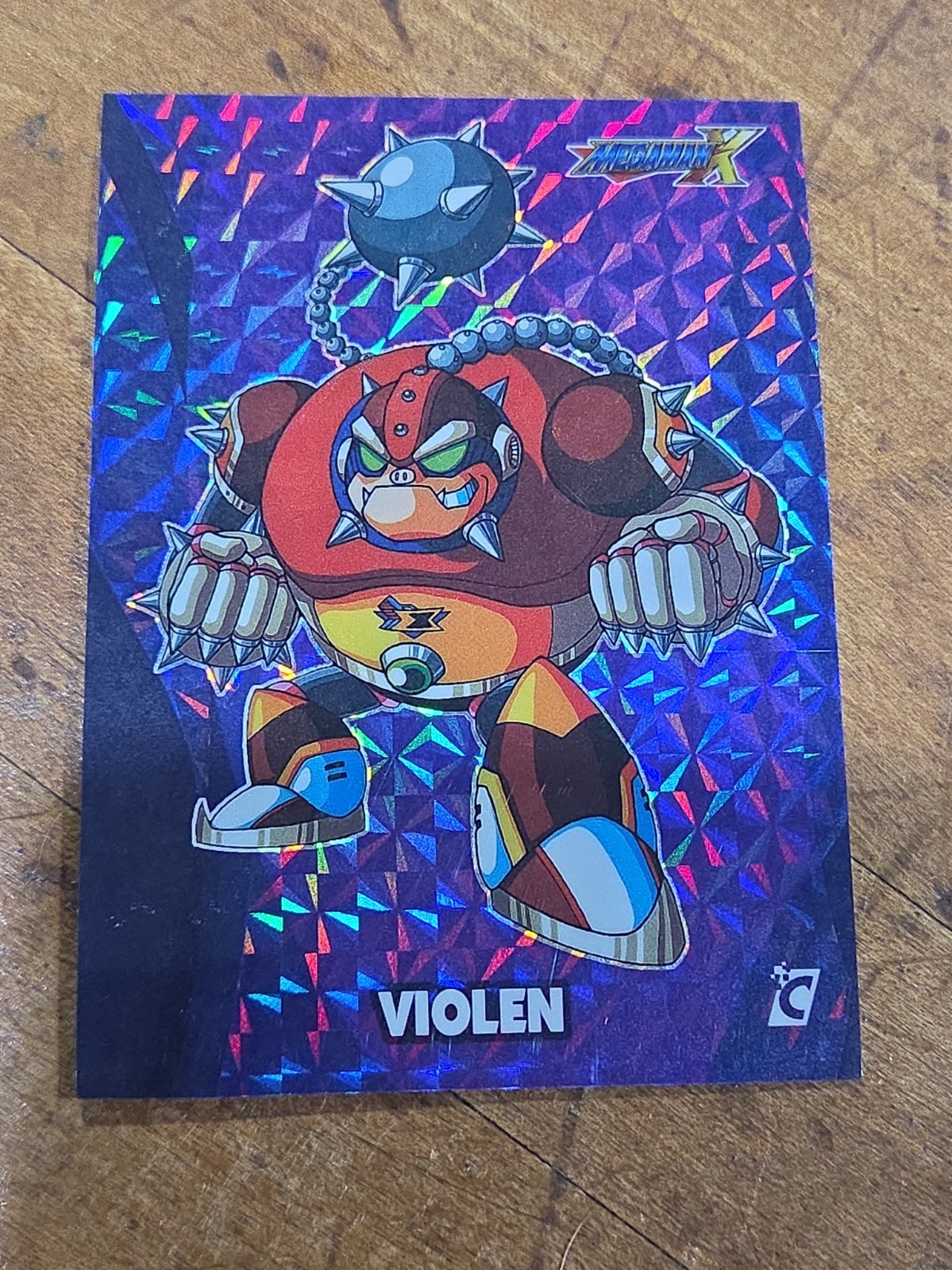 2025 Cardsmiths Mega Man X Violen Card #22 Purple Megafractor #d 7/10 2025 Cardsmiths Mega Man X Violen Card #22 Purple Megafractor #d 7/10