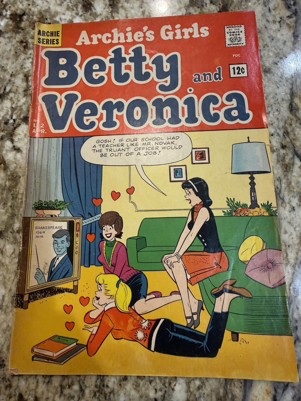 Archie Series BETTY & VERONICA #112 April 1965