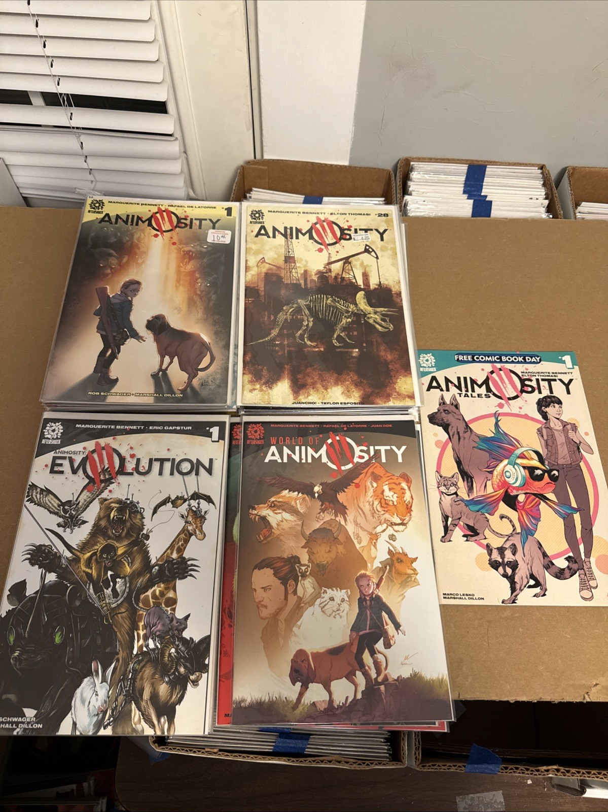 Animosity Lot 1-28 + Variants Evolution 1-9  Rise 1-3 + More Lot Of 46 NYCC