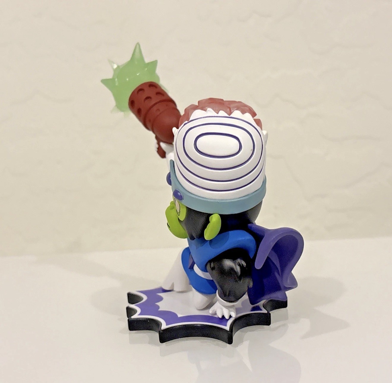 Mighty Jaxx Kwistal Powerpuff Girls Battle Ready Mojo Jojo GITD Glow 4 in Figure