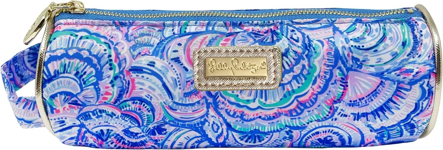 Cute Pencil Case, Colorful Zipper Pouch for Happy As A Clam...