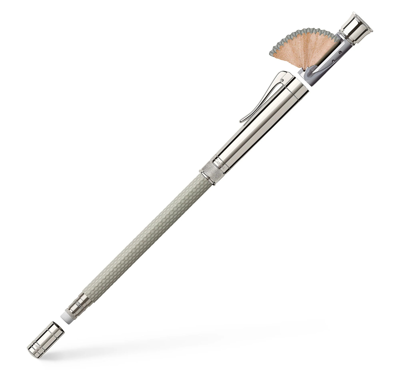 Graf von Faber-Castell Grey Perfect Pencil - Includes Sharpener (118569) Graf von Faber-Castell Grey Perfect Pencil - Includes Sharpener (118569)