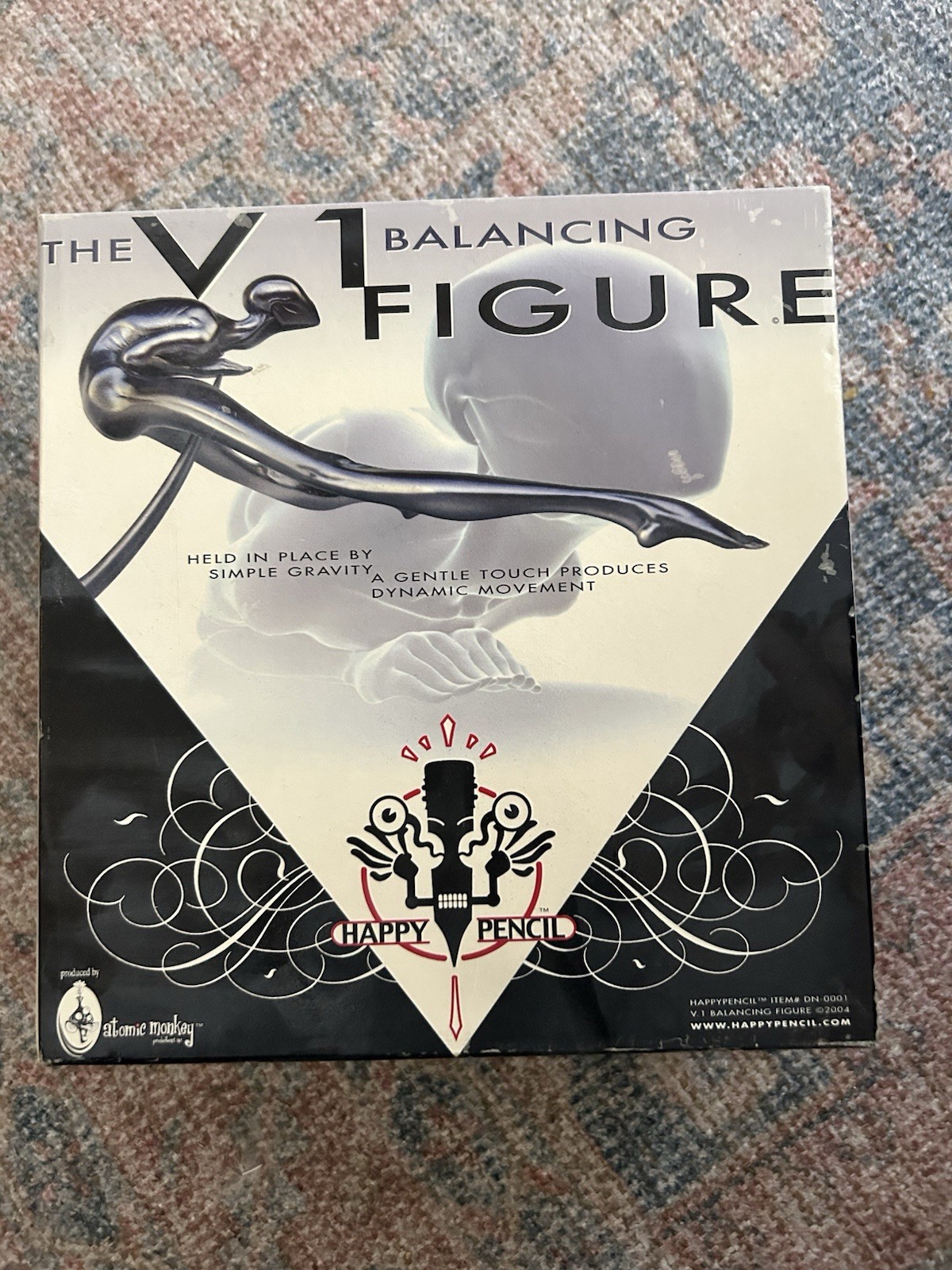 Happy Pencil V1 Balancing Figure Hand Painted Limited Edition Resin Cam de Leon