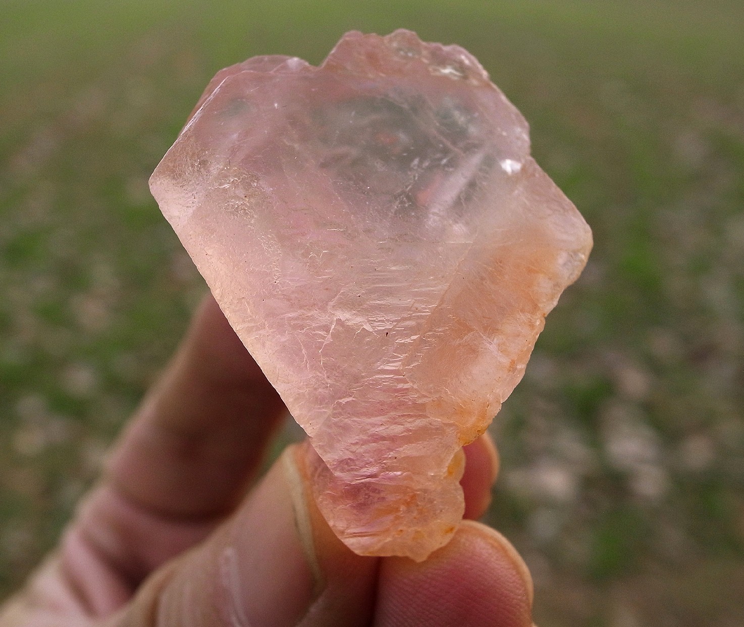 Stunning Pink Octahedral Fluorite Cluster Huanggang Mine China - 2017 Find