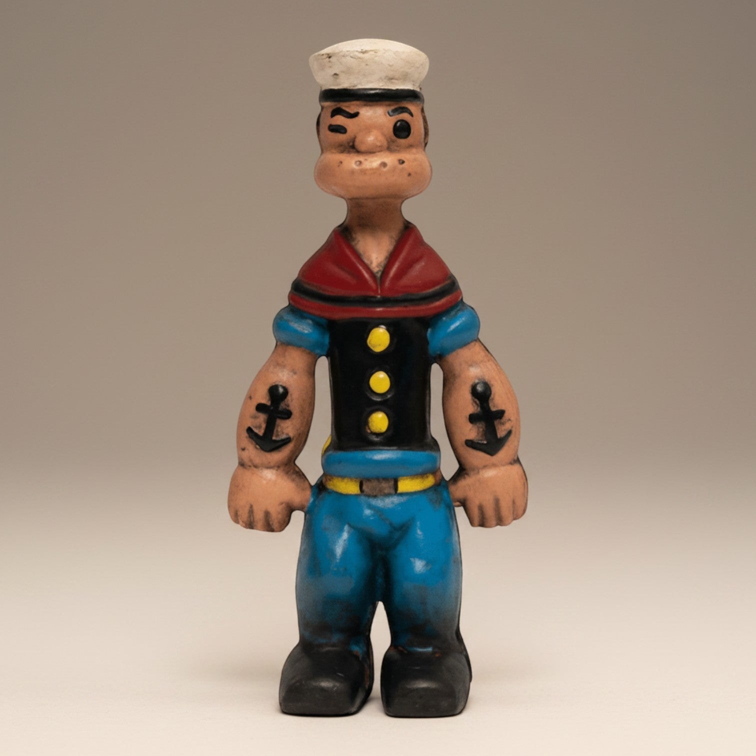 Popeye the Sailor Man Cast Iron Coin Bank — 9