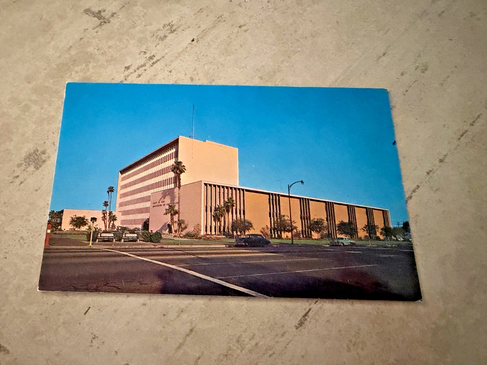 Civic Center Bakersfield CA Postcard Unposted