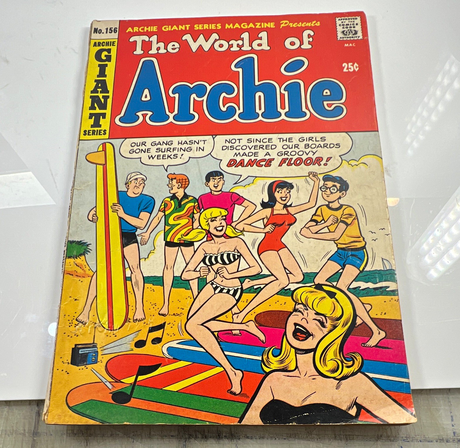 Archie Comics The World of Archie #156 (1968) Silver Age Dan DeCarlo