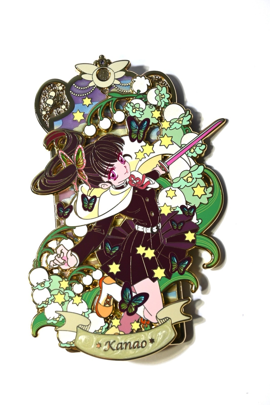 NEW astral_pins Signature Series Demon Slayer Kanao LE125 Enamel Fantasy Pin
