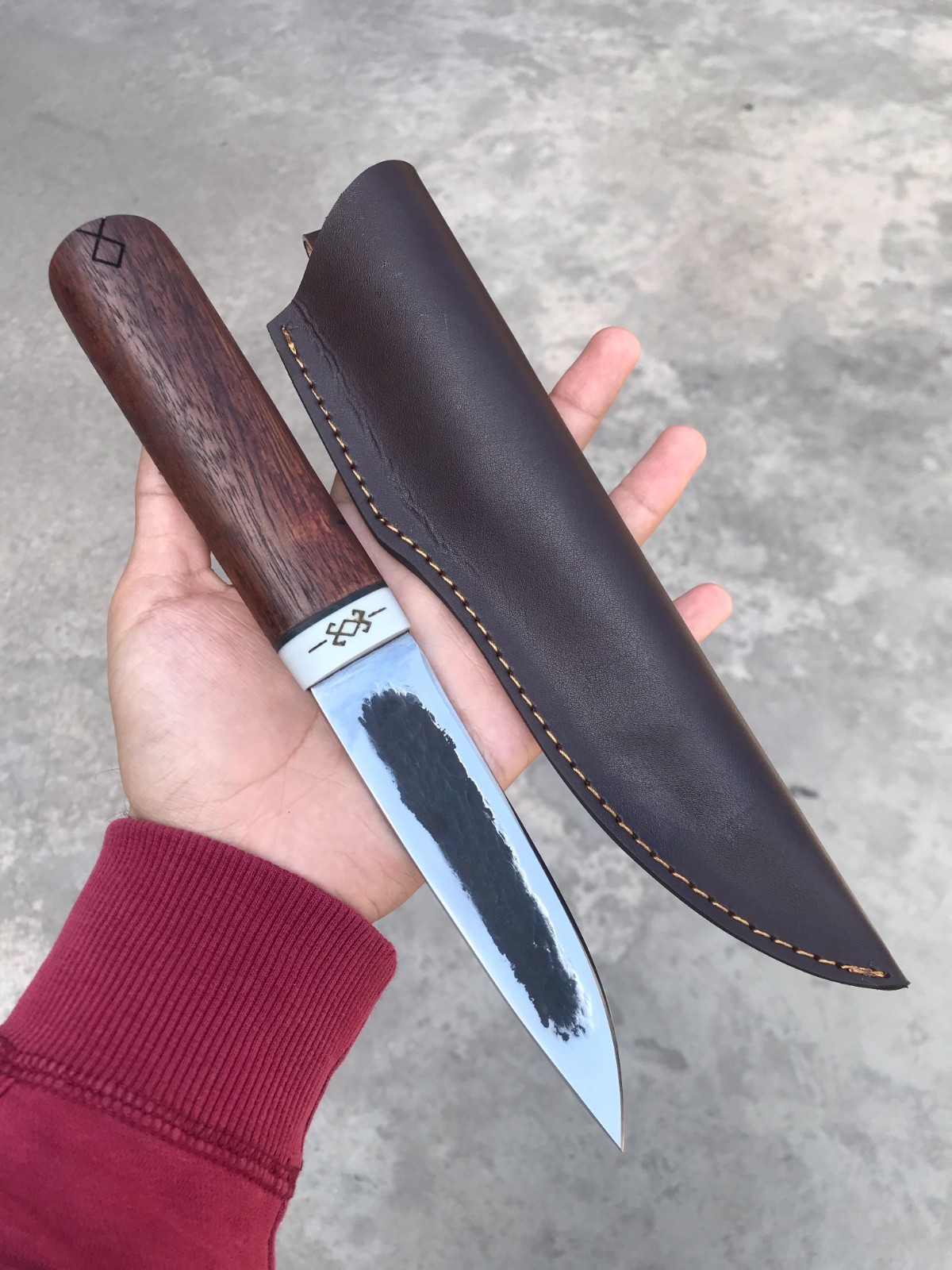 YAKUT knife, Yakutian knife, hand forged knife,custom made knife, handmade Knife