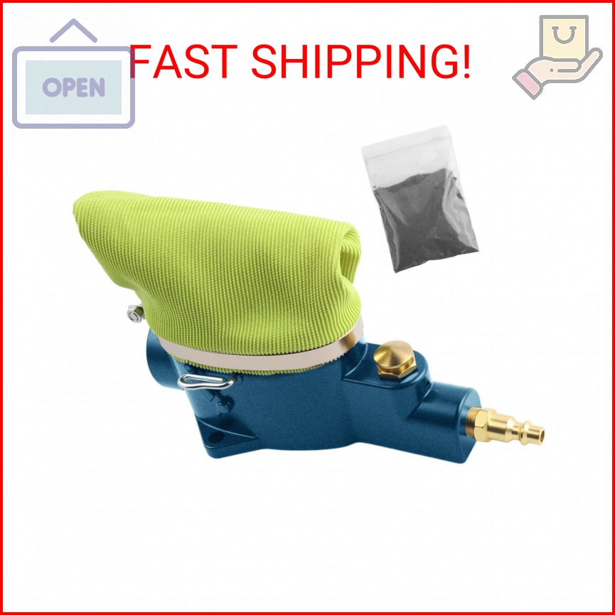 Purthog Pneumatic Spark Plug Cleaner Tool,Aluminum Spark Plug Cleaner Sandblaste