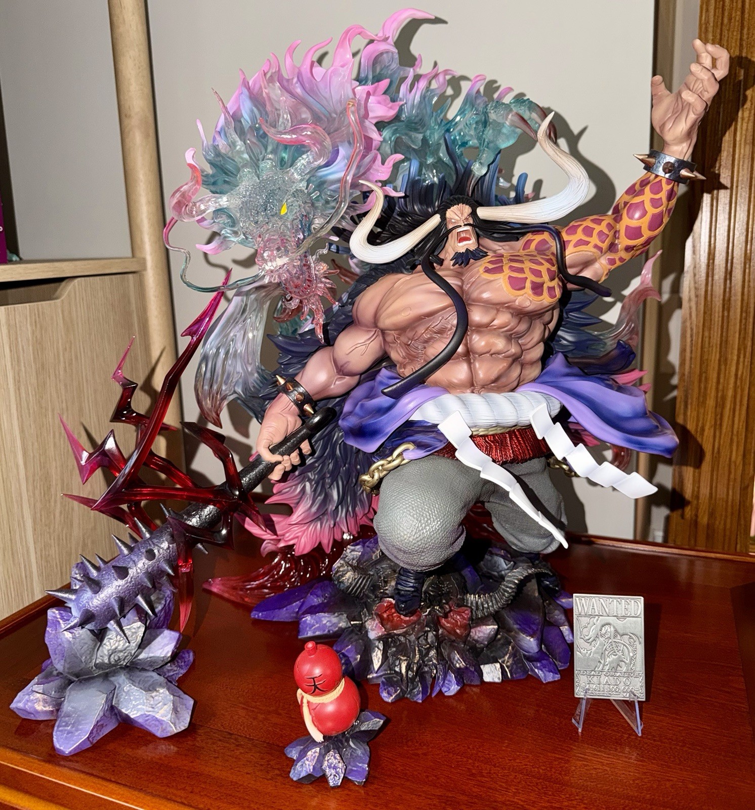 One Piece IU Studio Resin GK 46cm Kaido Statue Blue Dragon Version Kaidou POP