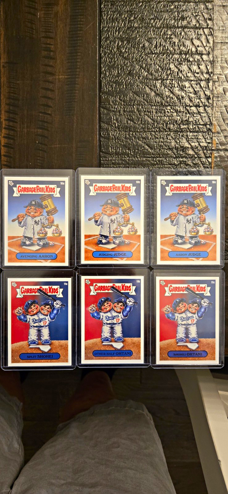 Topps GPK X MLB Series 3 Complete 77 Card A/B/C Set. Includes Ohtani A/B/C Cards