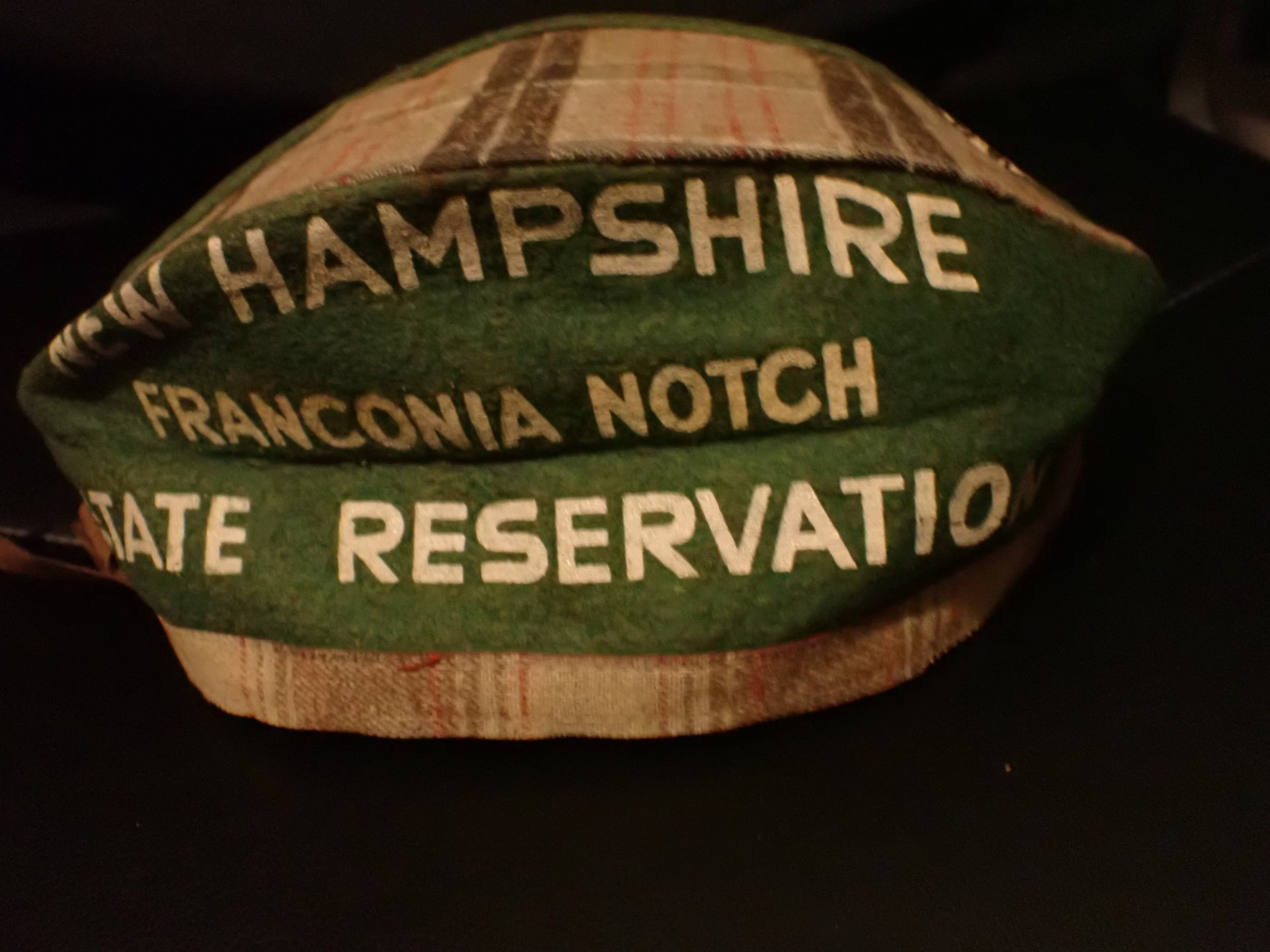 NEW HAMPSHIRE STATE RESERVATION FRANCONIA NOTCH OLD MAN ON MOUTAIN SKIING HAT