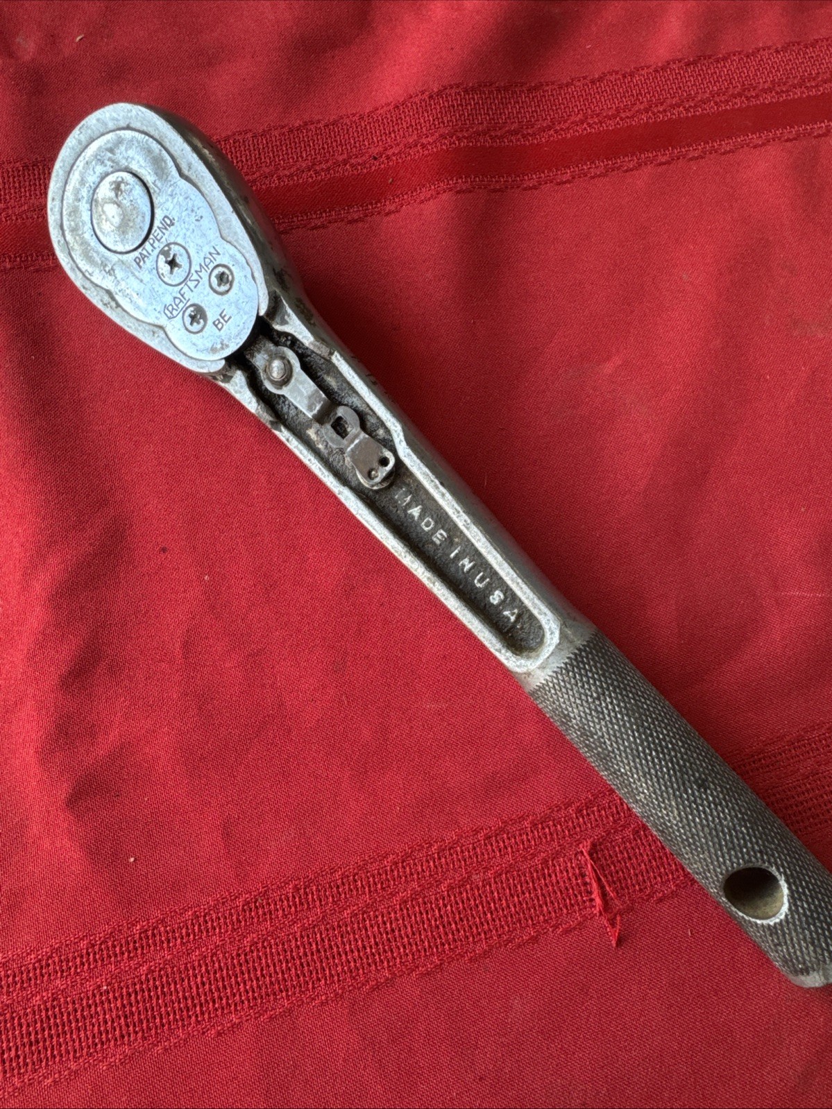 Vintage Craftsman BE Series 1/2” Ratchet – USA Made Old School Pro Tool